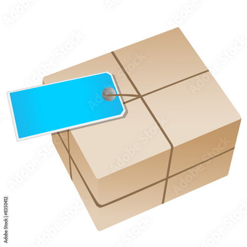 Paket von der Post