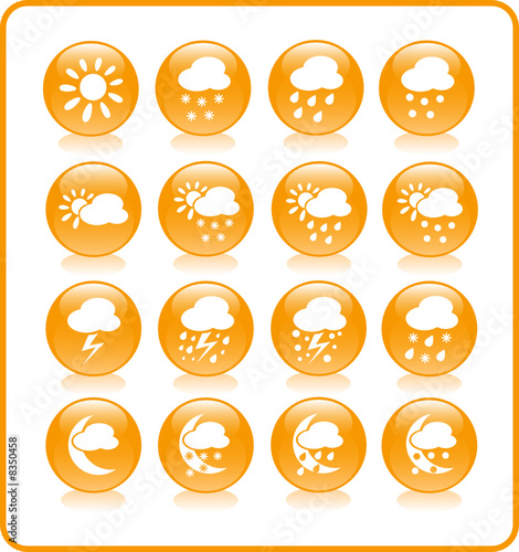 Weather vector iconset