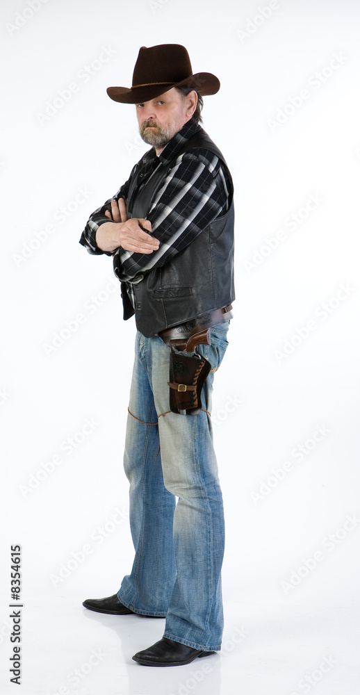 Man In Western Style