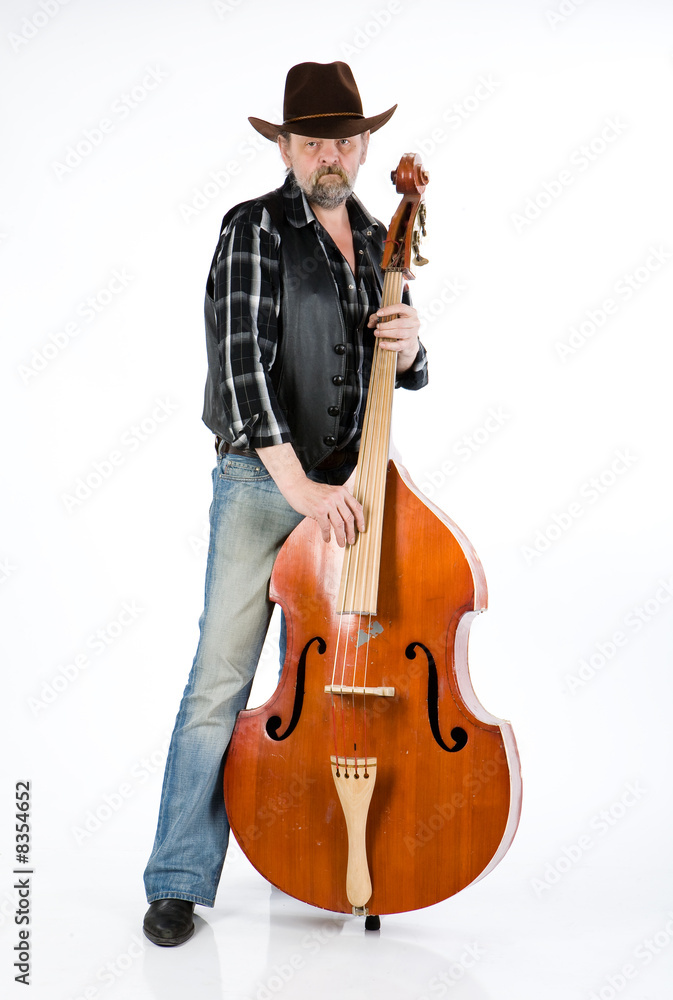 double bass photography
