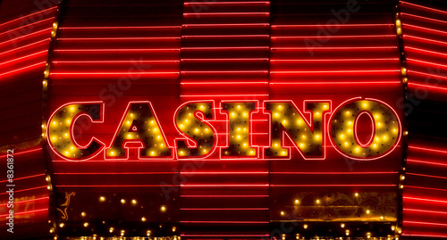 Casino neon sign, Las Vegas