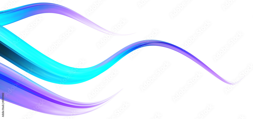 Abstract blue flames Abstract blue flames