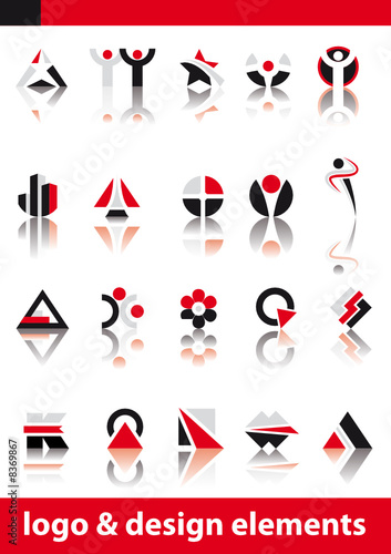 Vector logo and design elements