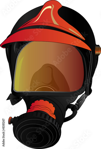 maschera antigas dei pompieri