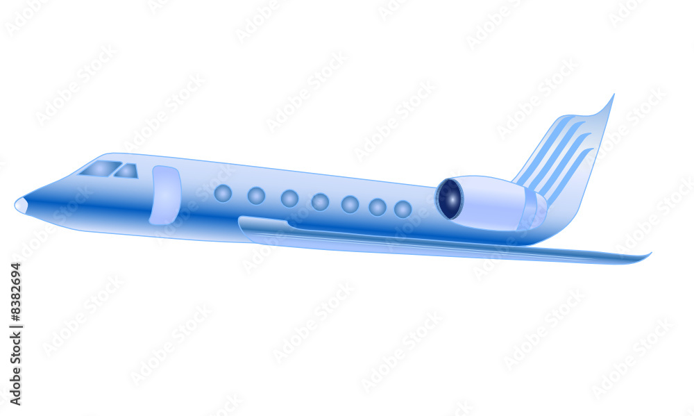 Airplane, illustration