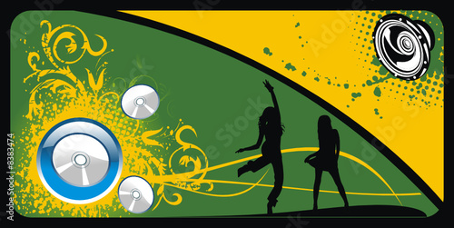 vector music illustration