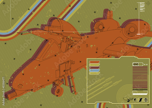 Layout featuring an A10 Thunderbolt II (Warthog). 