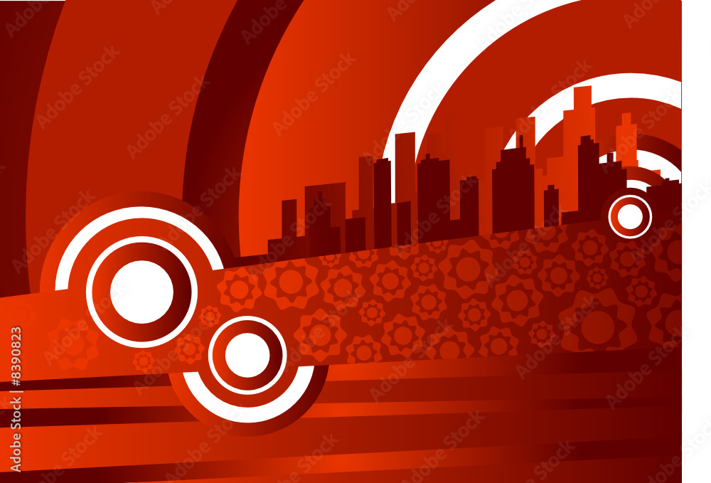 Abstract City background