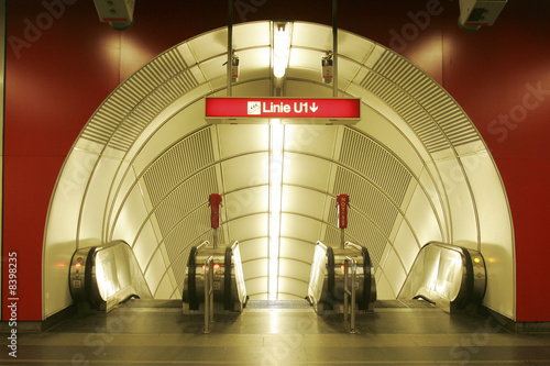 Subway stairs photo