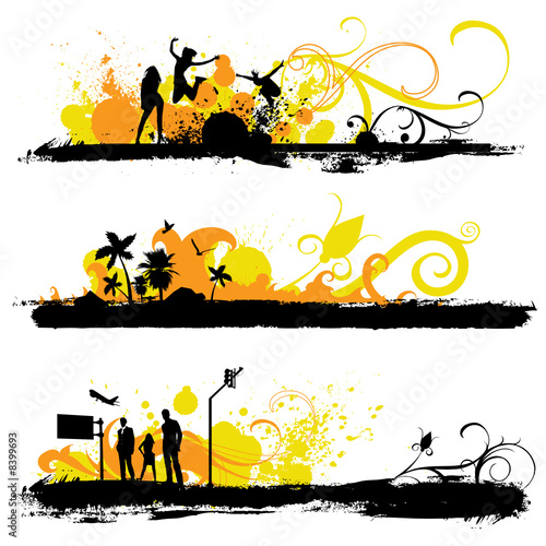 urban concept vector