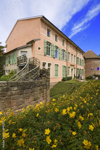 france, epinal : remparts , tour et maisons photo