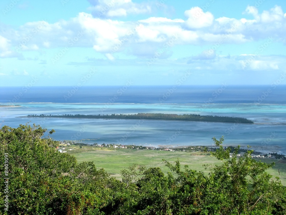 Vue panoramique, Ile Maurice