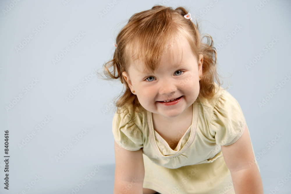Naklejka premium Baby girl