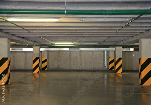 Empty car park