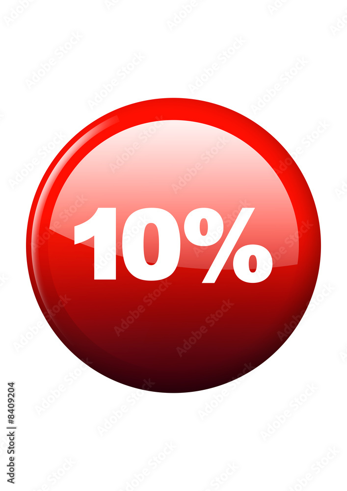10% symbol 10% symbol