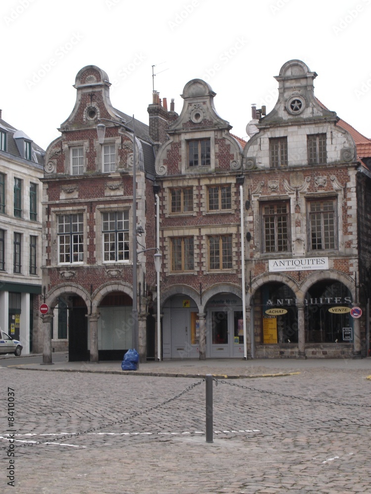Place princapale d'Arras (Pas-de-Calais)