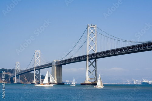 Oakland Bay Bridge in San Francisco © Natalia Pushchina