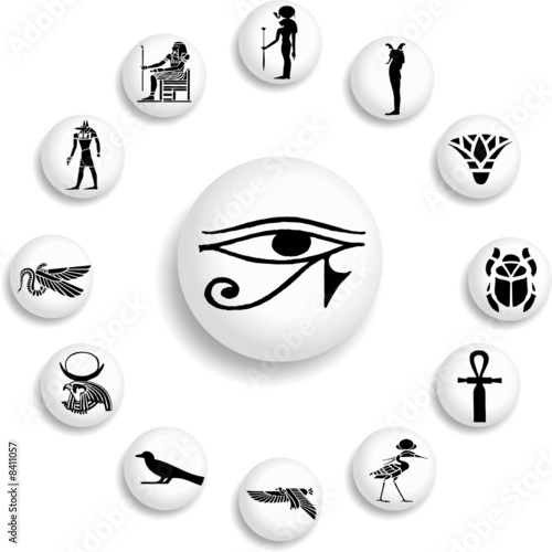 Set buttons. Egypt