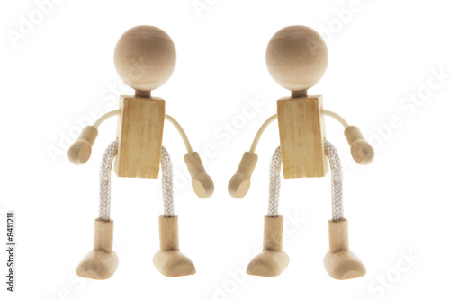 Wooden Children Figures