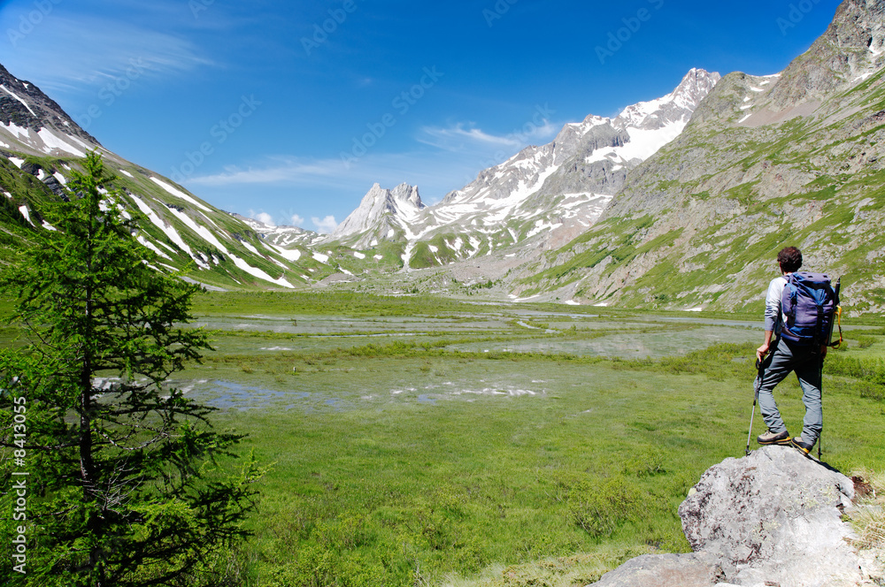 Mountain trekker