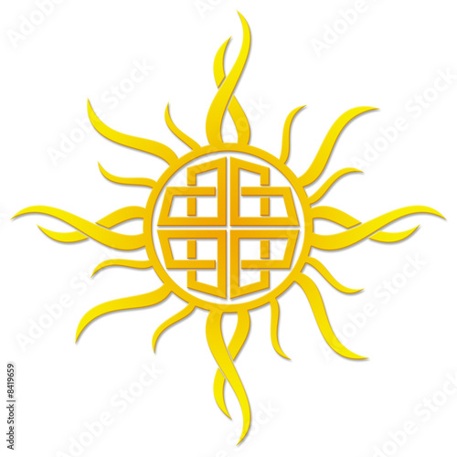 Celtic sun