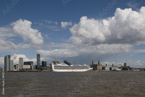 Cruise Liner in Liverpool