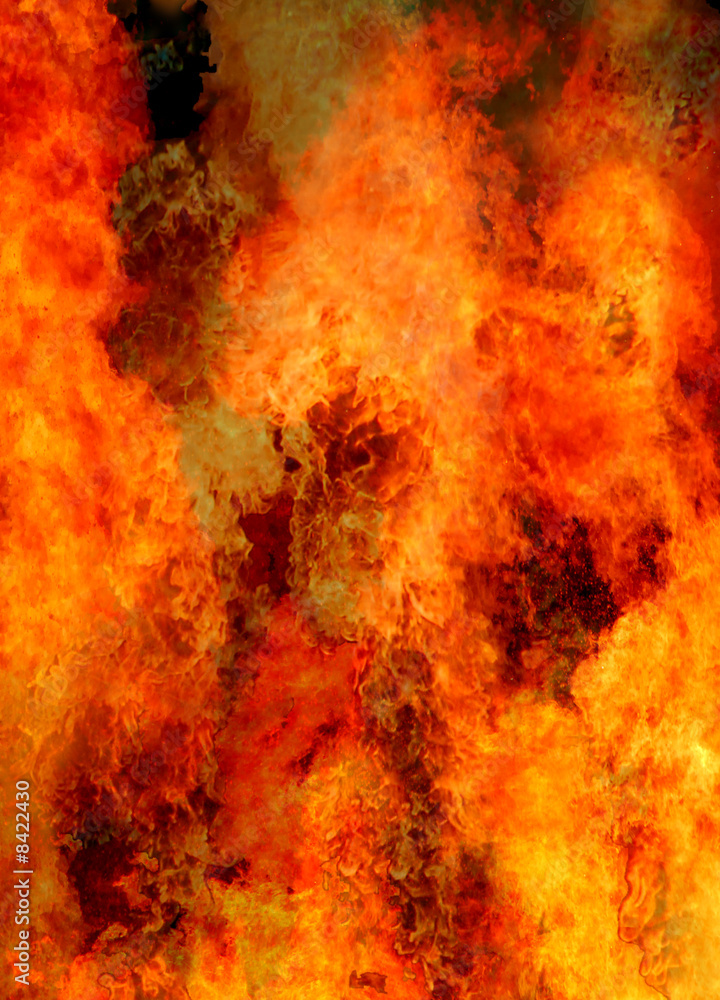 Obraz premium Flaming Inferno
