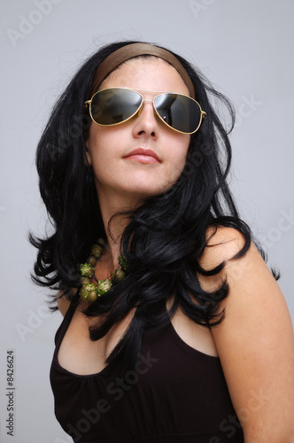 fashion sunglasses girl