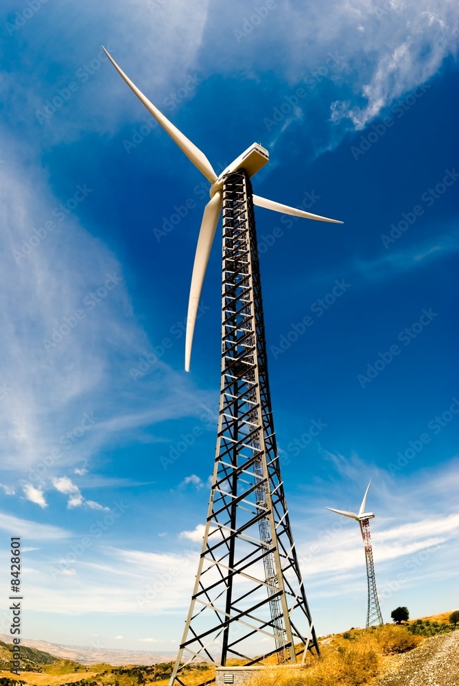 two Generator electricity to wind