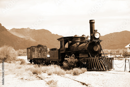 old USA train