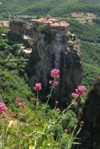 Monastery Varlaam Meteora Greece Thessaly photo