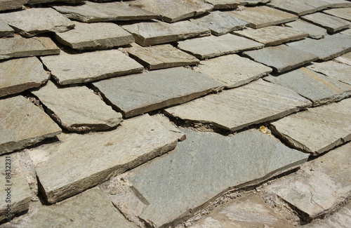 Stone roof