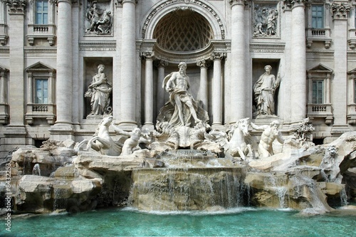 Trevi Fountain in Rome (Italy)