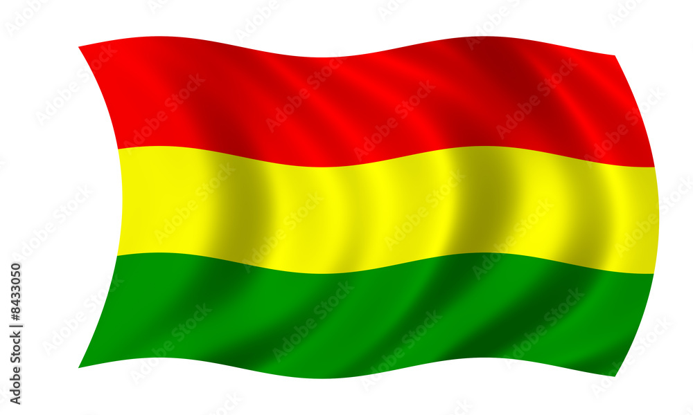 Obraz premium bolivien fahne bolivia flag
