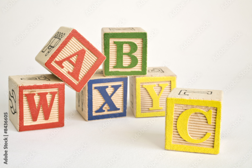 Alphabet bricks Alphabet bricks
