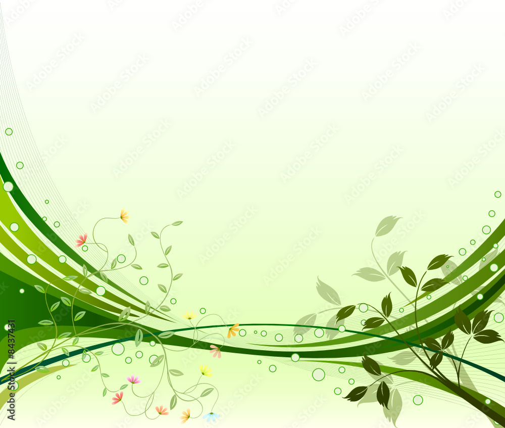 Floral vector design