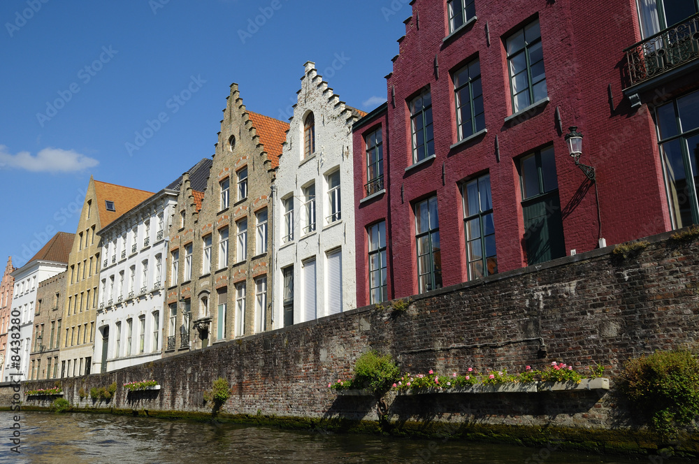 Buildings in Brugge, Belgium