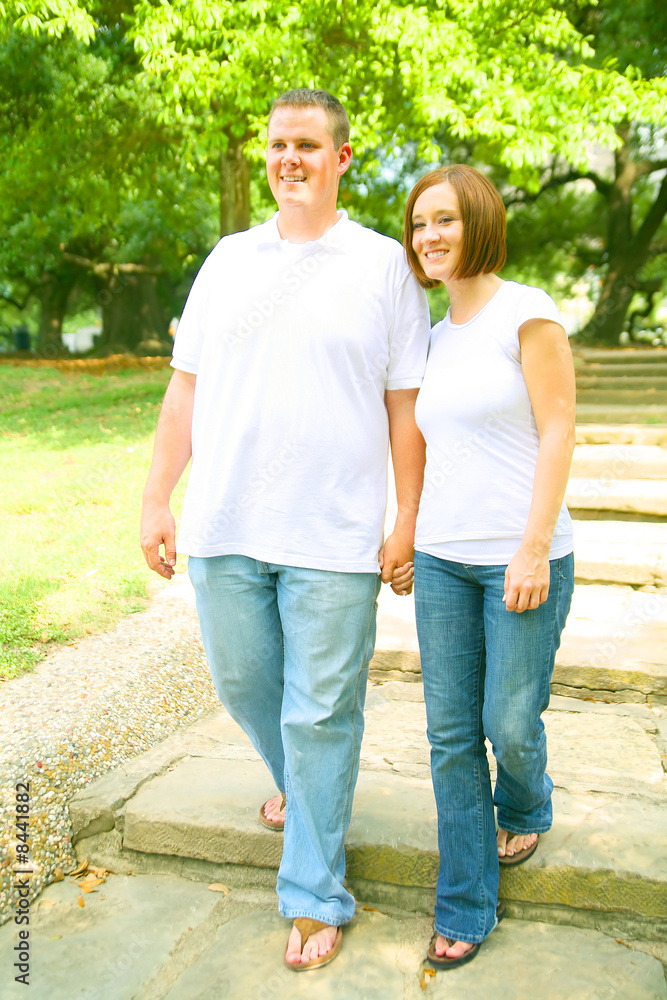 Couple Walking Couple Walking