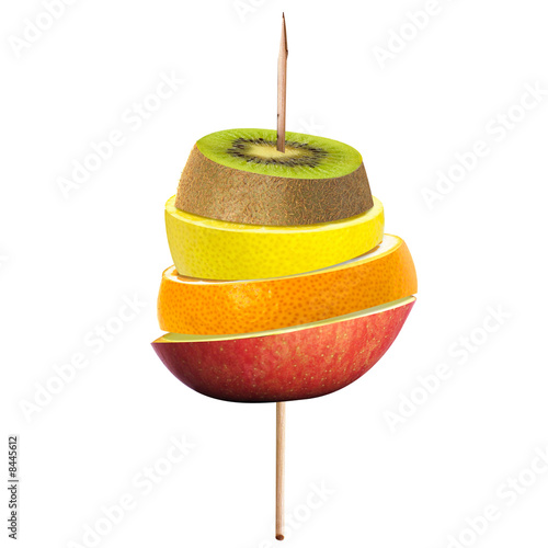 fruit in stick