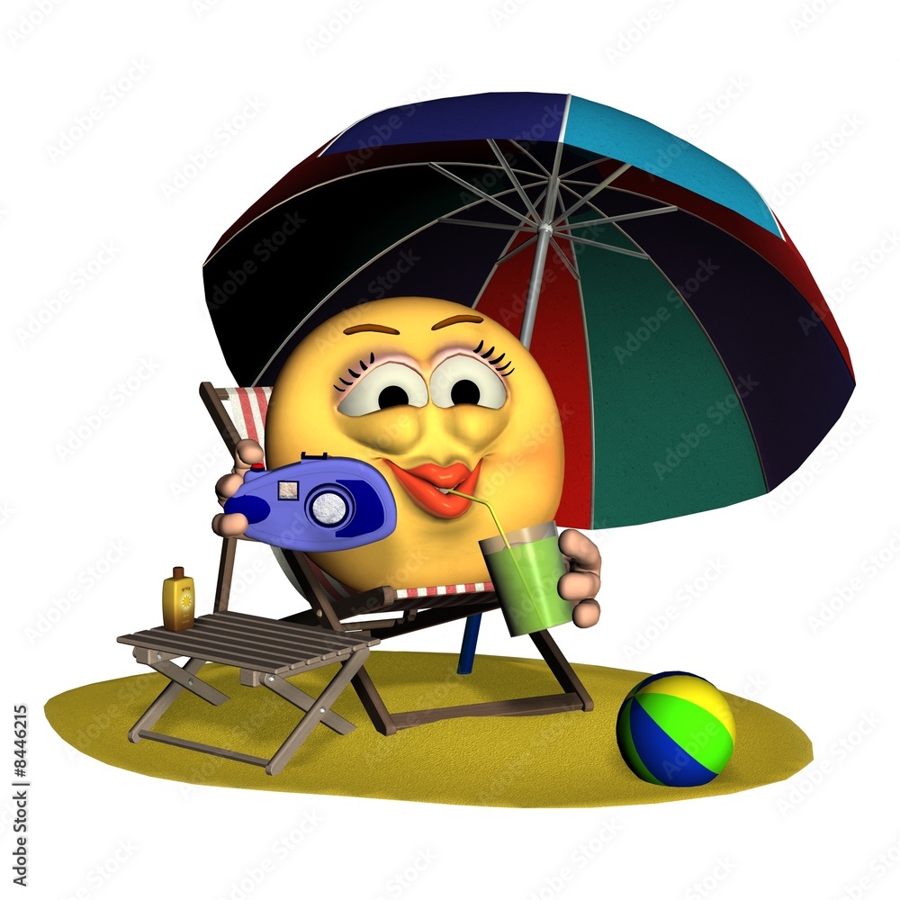 Hurra Urlaub StockIllustration Adobe Stock