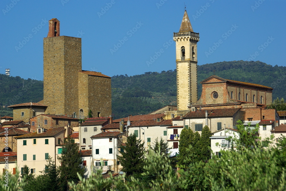 Toscana: panorama di Vinci 1 Toscana: panorama di Vinci 1