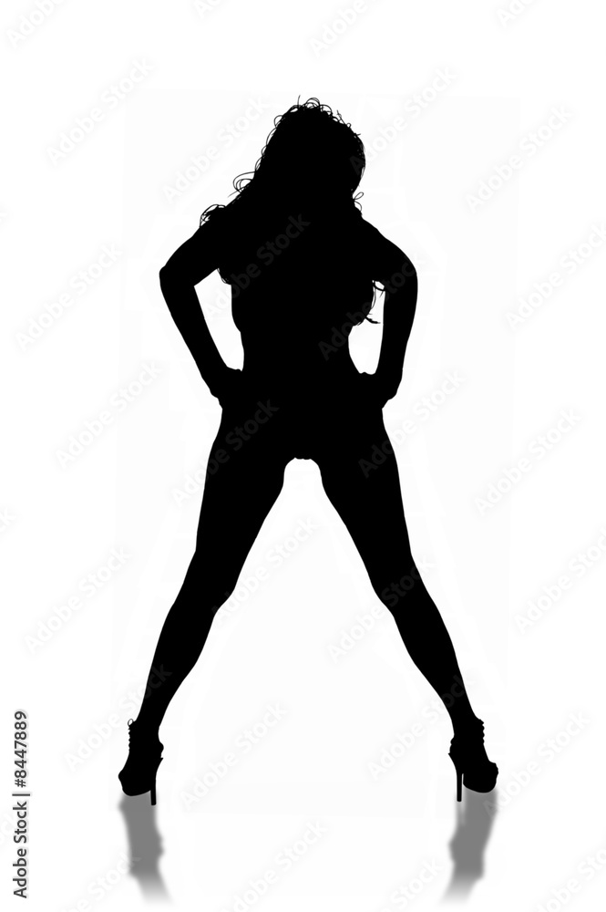 sexy tall silhouette