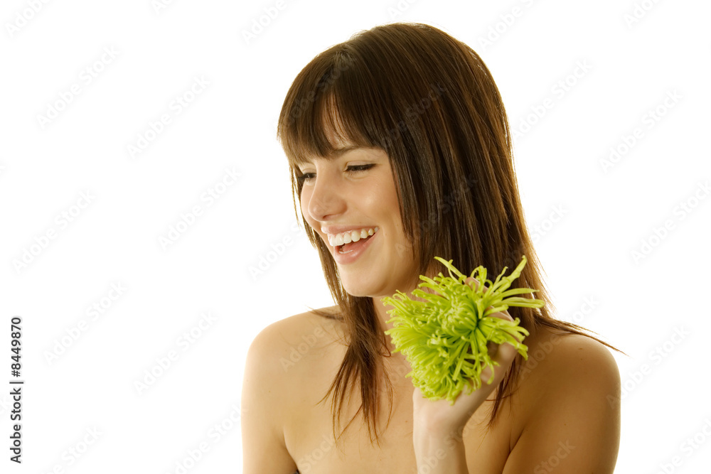 Beautiful woman in spa Beautiful woman in spa