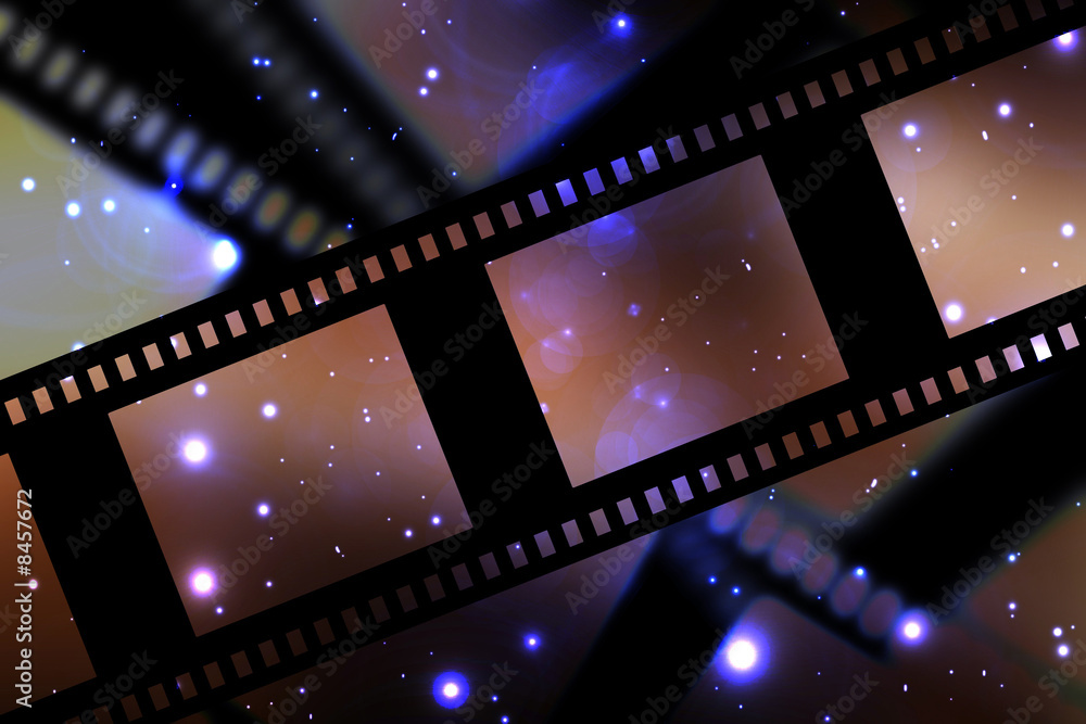 Obraz premium Negative film strip