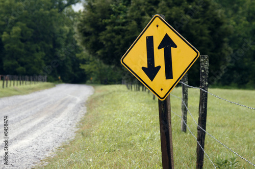 Two way road