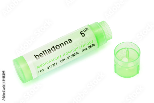 Green homeopathy tube