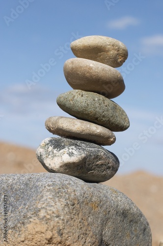 Pyramid of stones