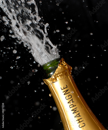 Champagner Flasche
