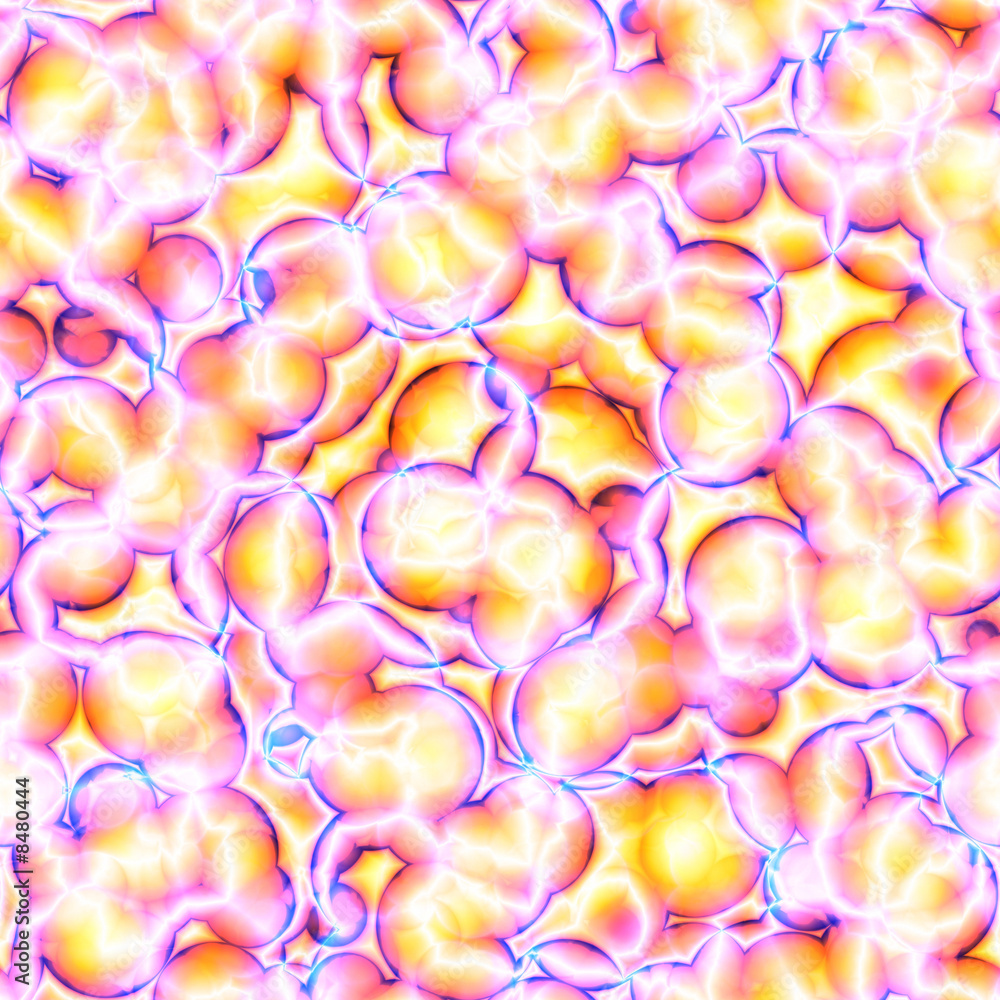 3D Glowing Cells