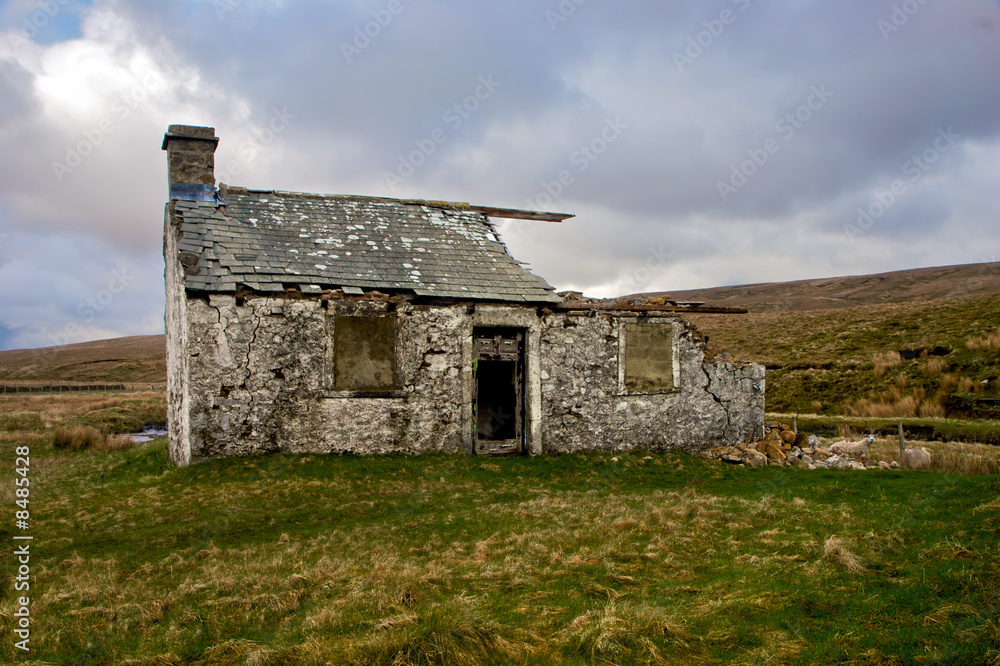 Derelict Cottage on Moors